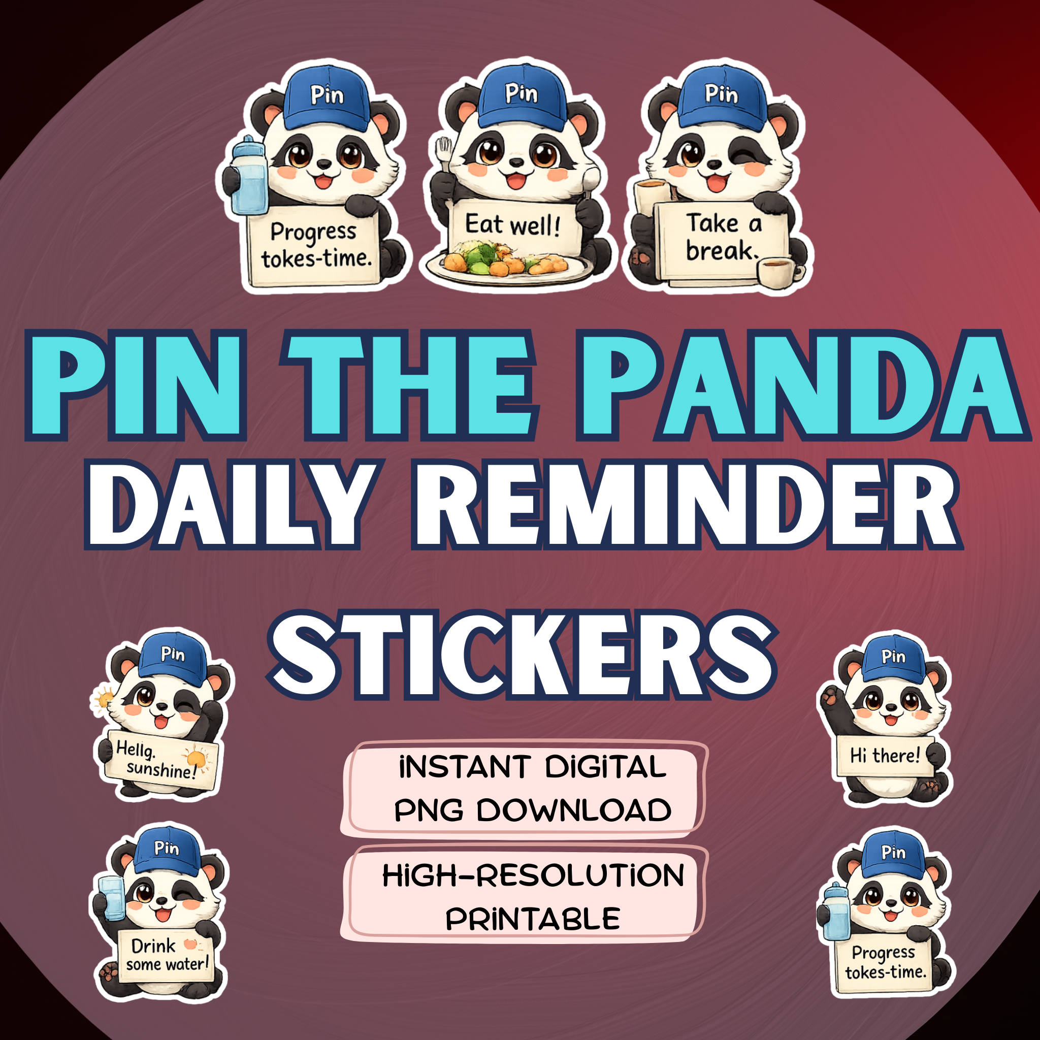 Mindful Affirmation Sticker Pack