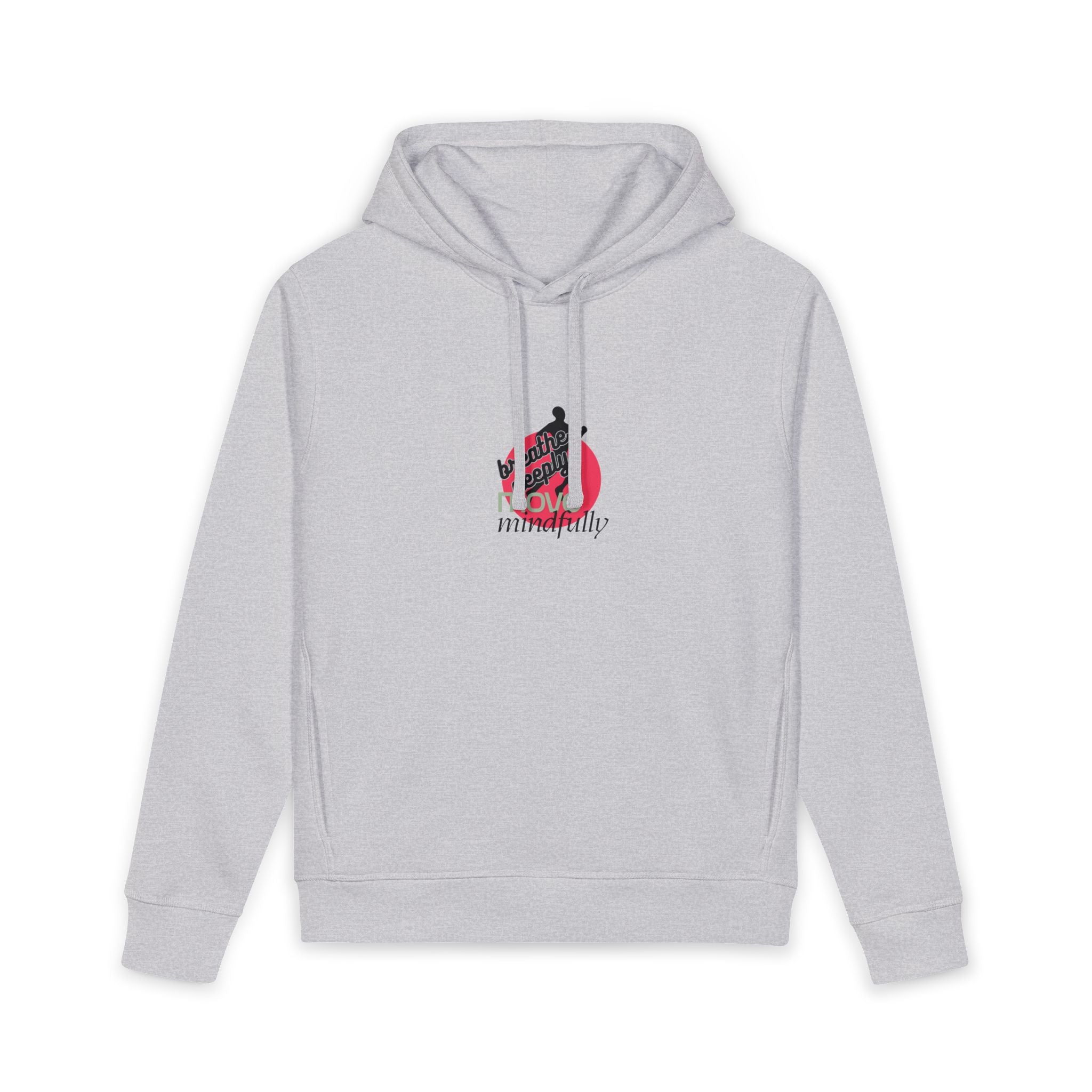 Breathe Deeply Move Mindfully Sounder Graphic Hoodie