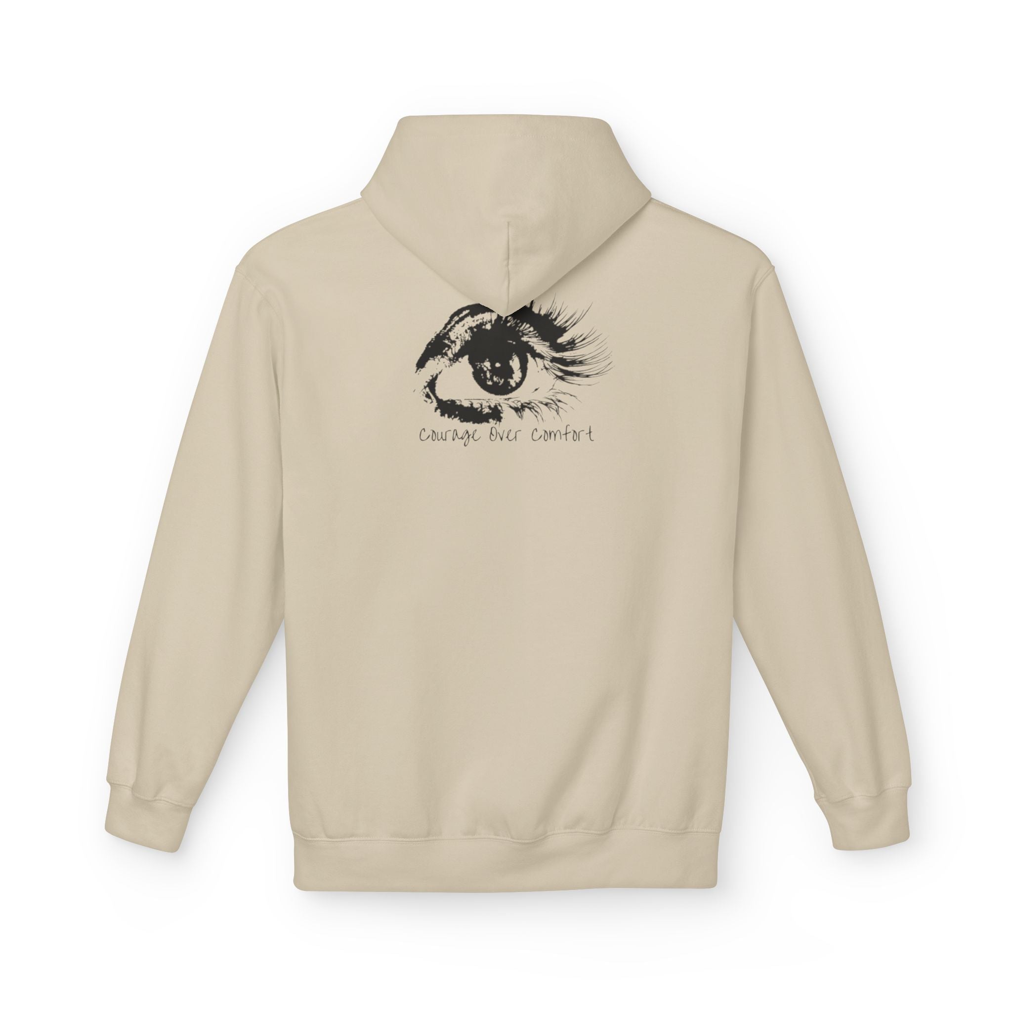 Change Your Control - Eye Sketch Hoodie Minimal Art Pullover