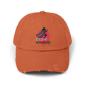 Breathe Deeply, Move Mindfully - Mindful Movement Distressed Cap - One Size