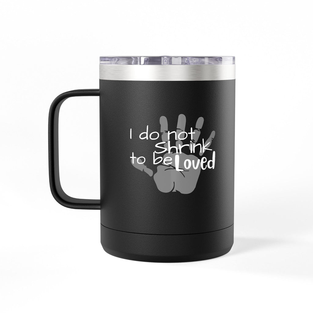 Handprint Mama 15oz Coffee Tumbler Mug Personalized Mom Gift New Mom Keepsake