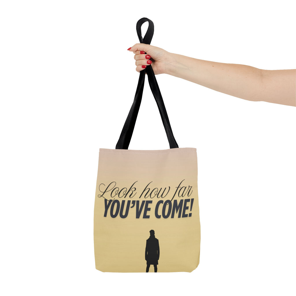 Look How Far You've Got - Tote Bag Inspirational Canvas