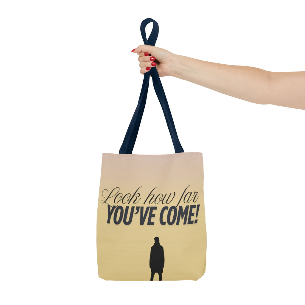 Look How Far You've Got - Tote Bag Inspirational Canvas
