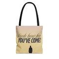 Look How Far You've Got - Tote Bag Inspirational Canvas