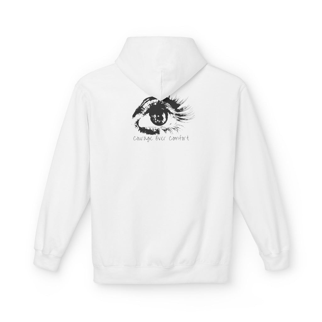 Change Your Control - Eye Sketch Hoodie Minimal Art Pullover