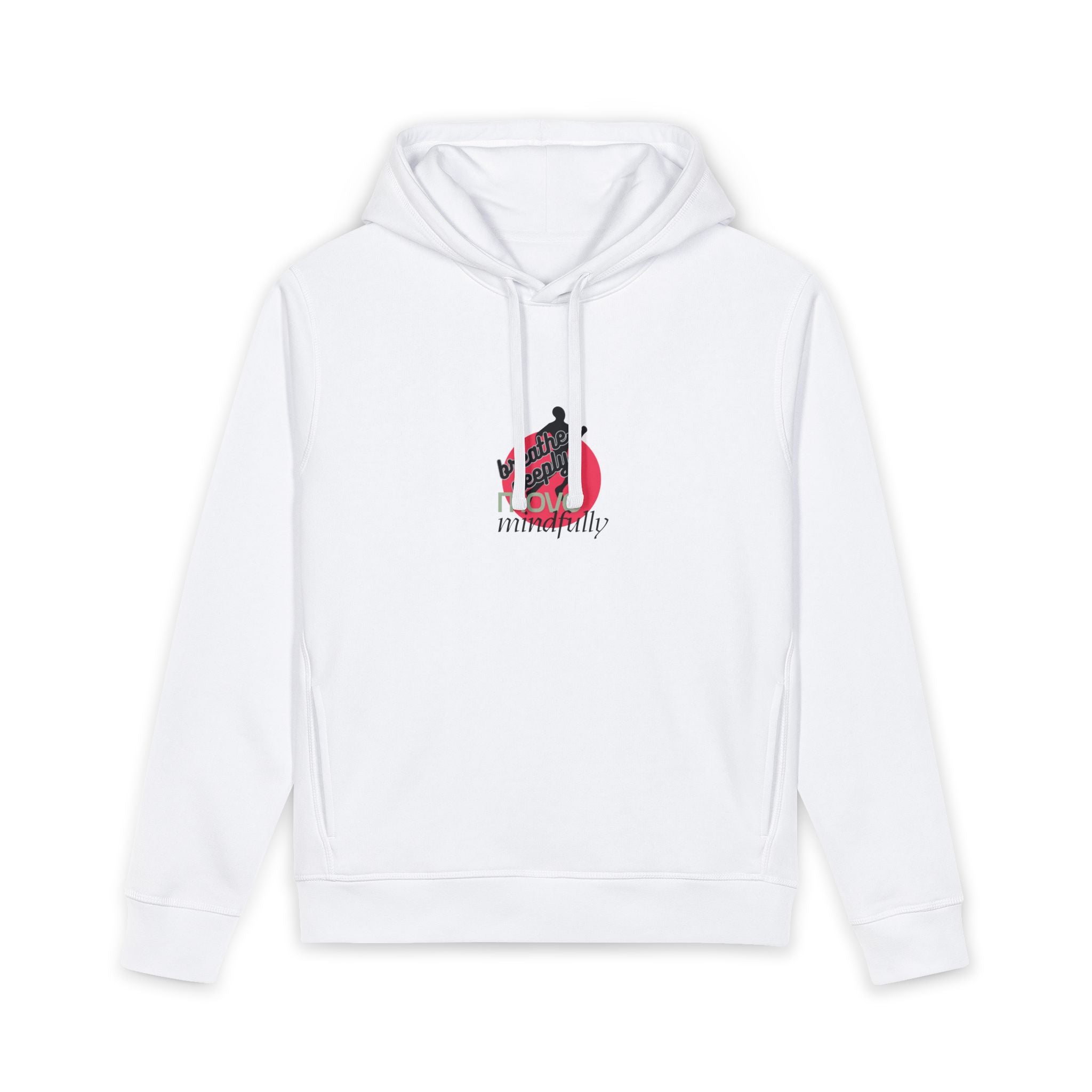 Breathe Deeply Move Mindfully Sounder Graphic Hoodie