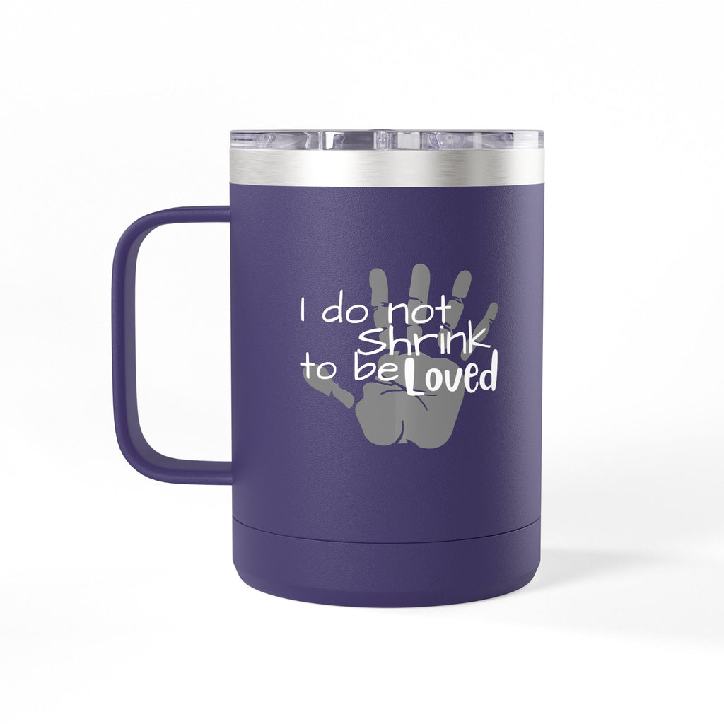 Handprint Mama 15oz Coffee Tumbler Mug Personalized Mom Gift New Mom Keepsake