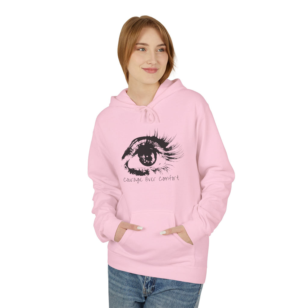 Change Your Control - Eye Sketch Hoodie Minimal Art Pullover