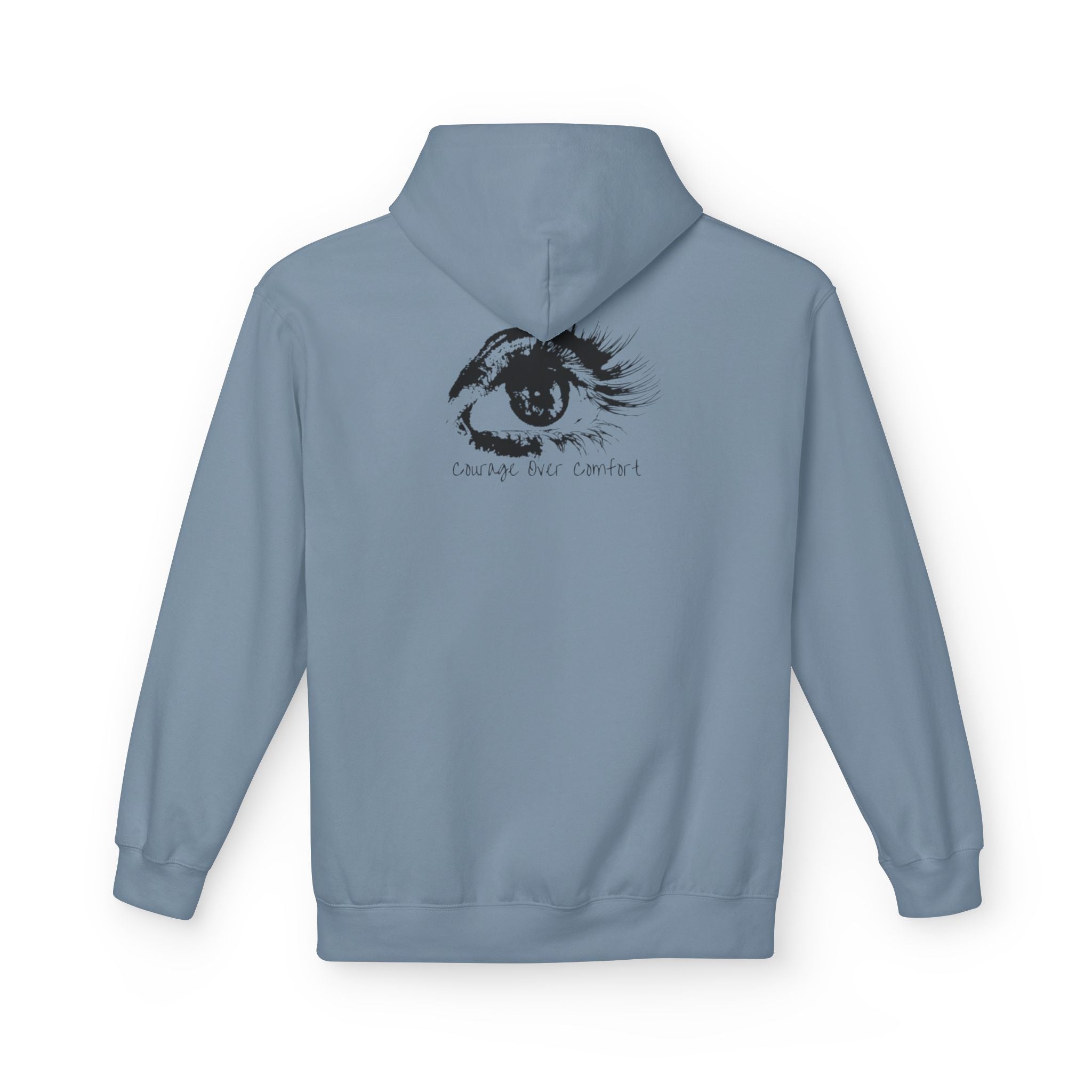 Change Your Control - Eye Sketch Hoodie Minimal Art Pullover