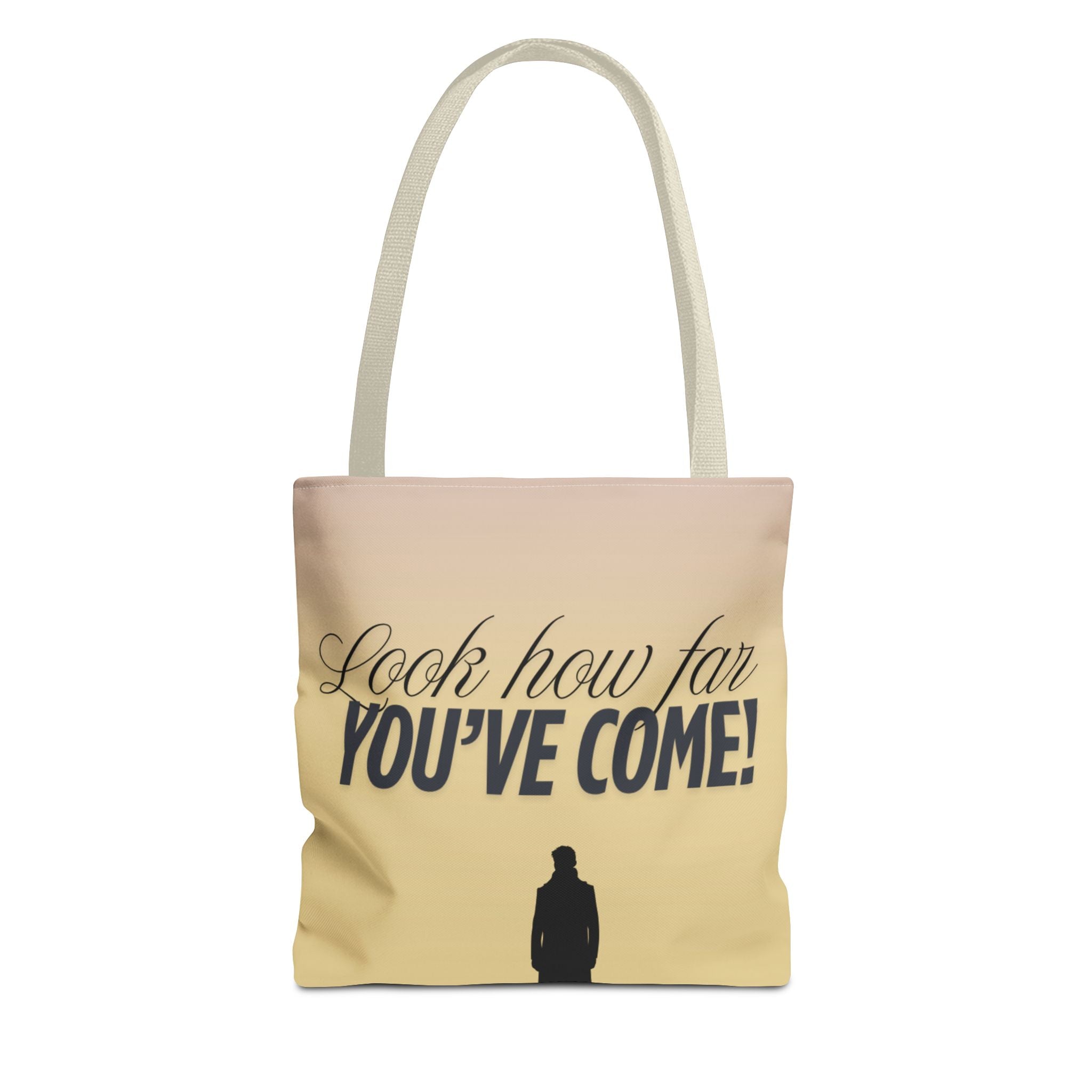 Look How Far You've Got - Tote Bag Inspirational Canvas