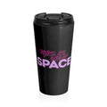 This Is My Space Pink Retro Stainless Steel Tumbler Travel Mug