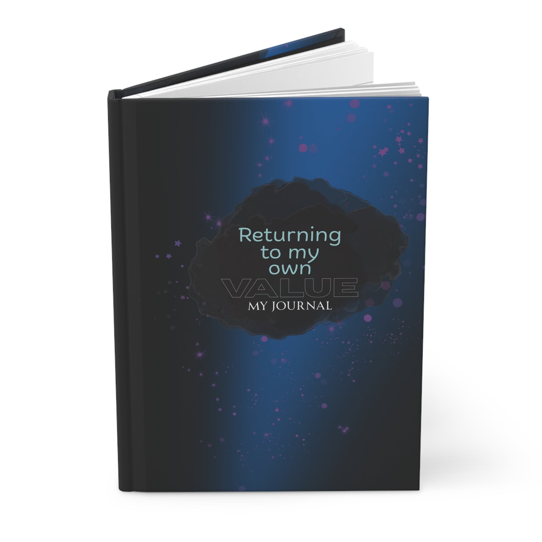 Returning to My Own Value Hardcover Journal Matte Self Discovery Notebook