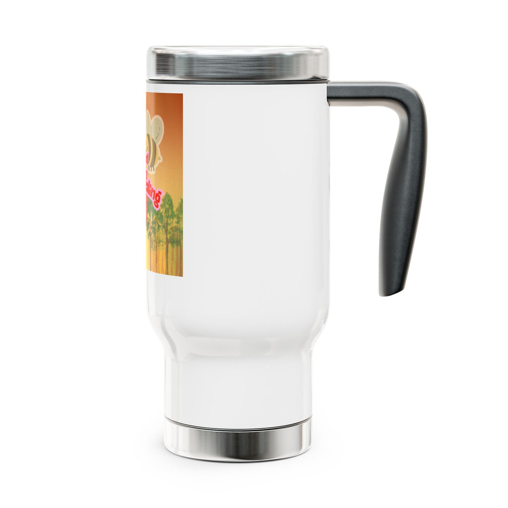 I Release the Need to Hurry My Healing – 14oz Mindful Travel Mug