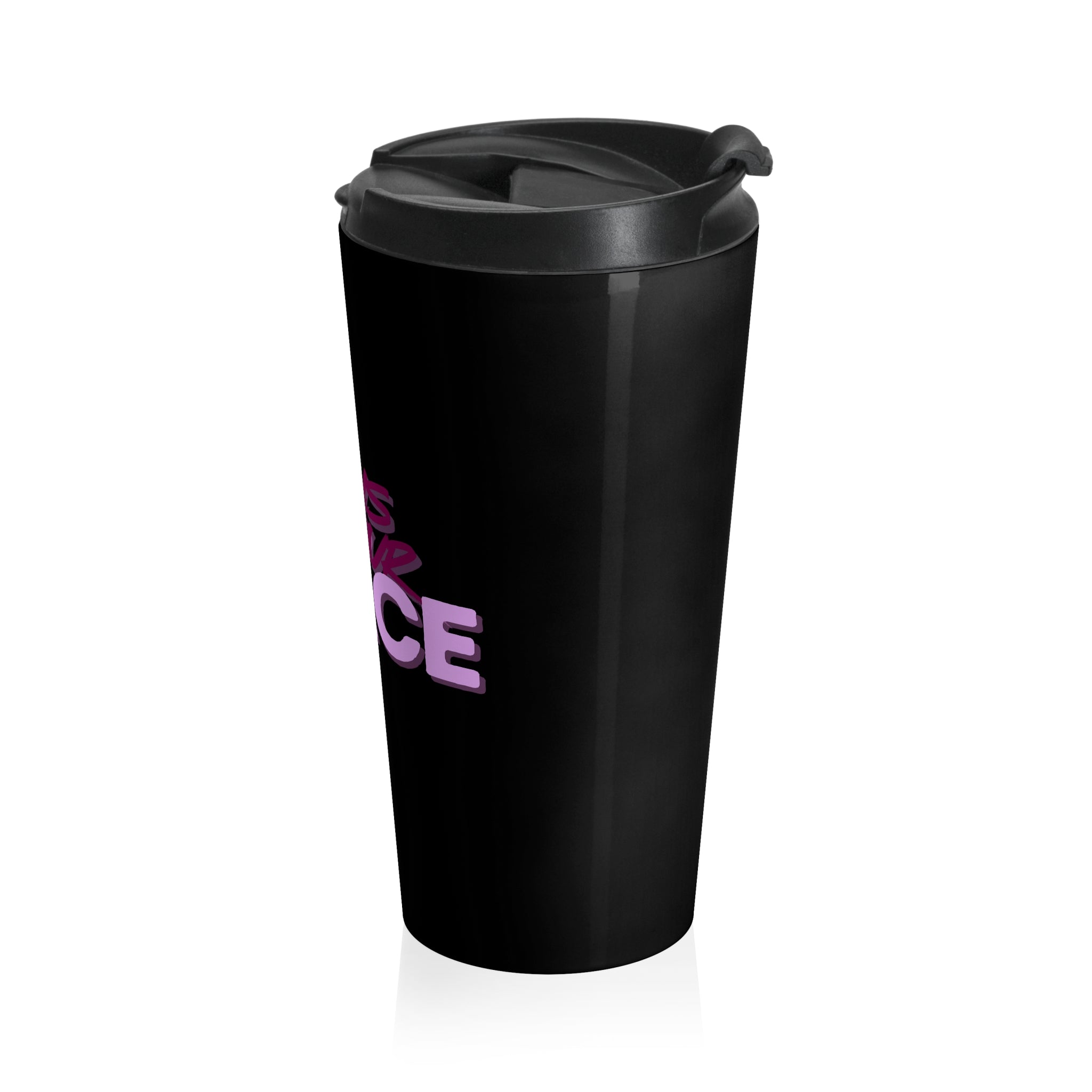 This Is My Space Pink Retro Stainless Steel Tumbler Travel Mug