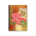I Release the Need to Hurry My Healing – 6"x8" Ruled Spiral Notebook