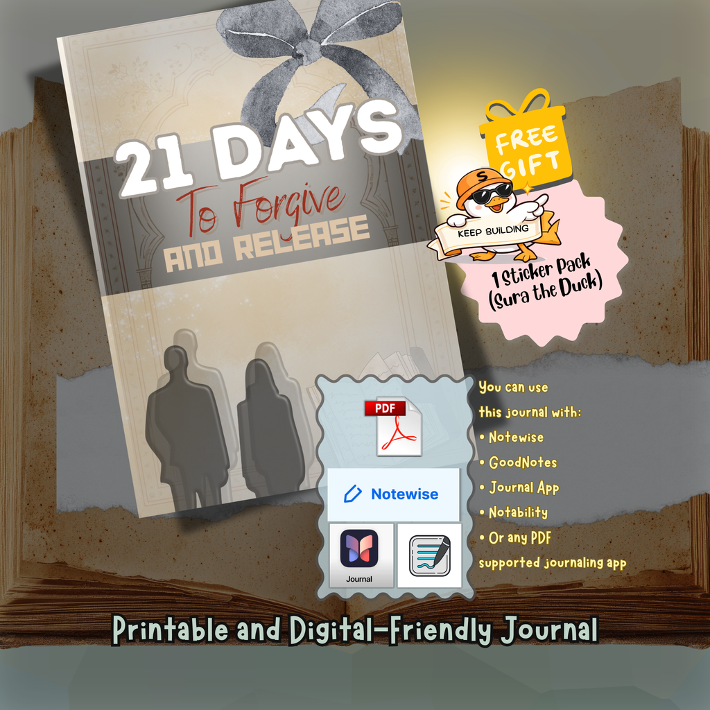 21 Days to Forgive and Release A Guided Healing Journal for Letting Go, Finding Peace, and Emotional Freedom