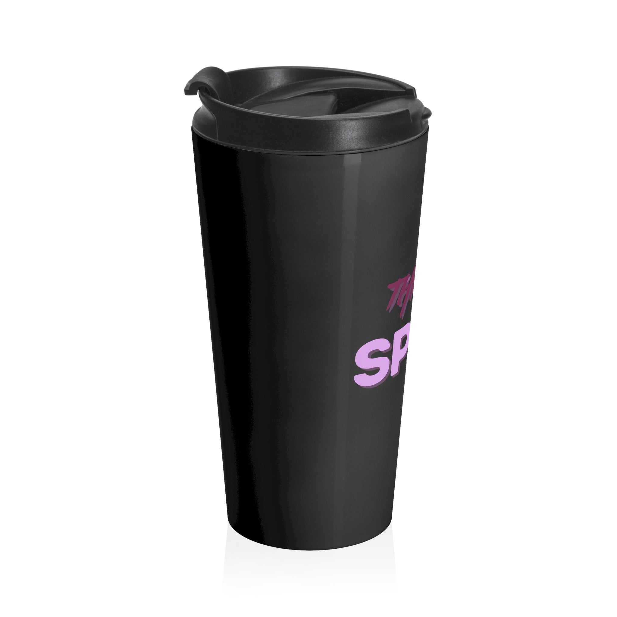 This Is My Space Pink Retro Stainless Steel Tumbler Travel Mug