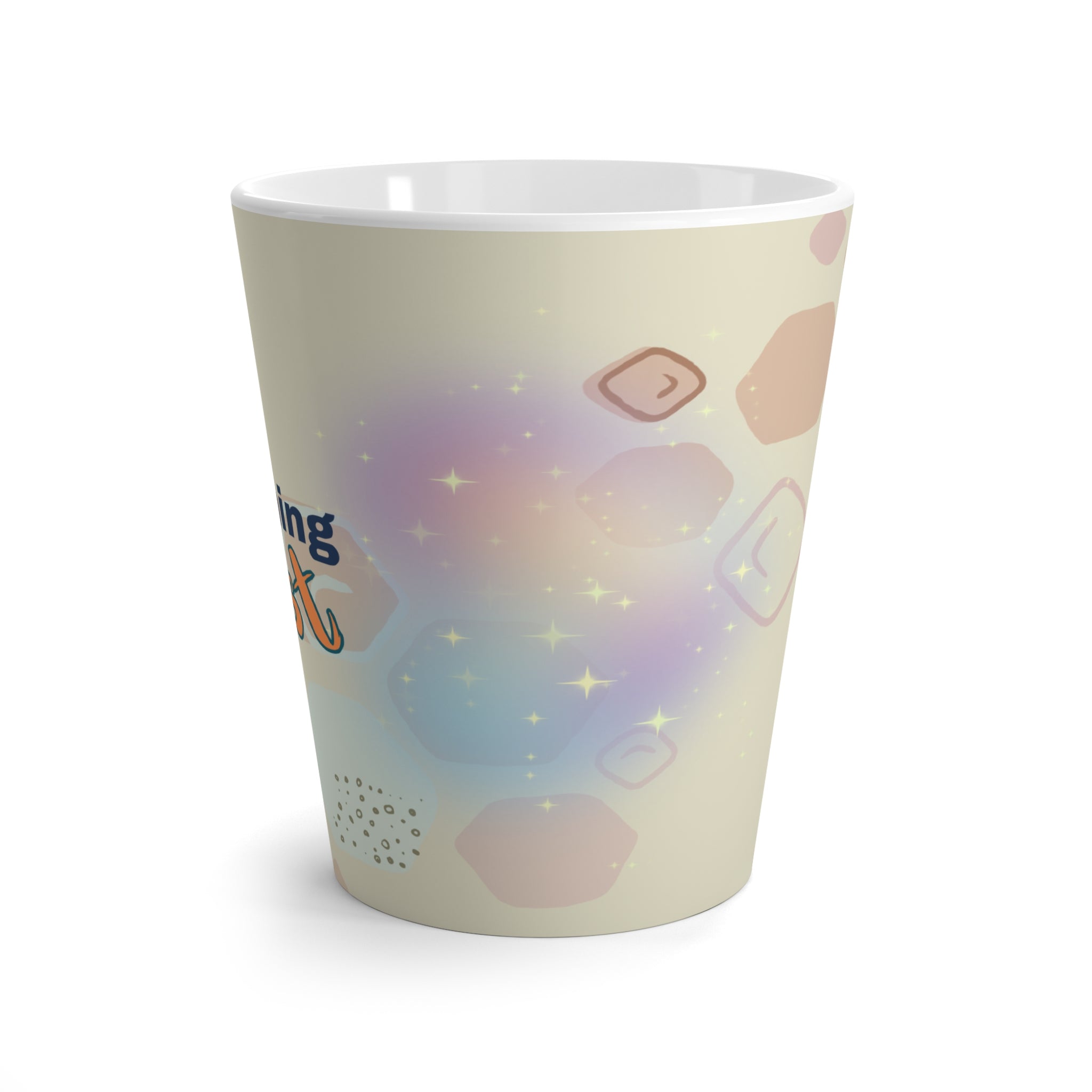 I'm Learning to Rest Inspirational Ceramic Coffee Cup Latte Mug