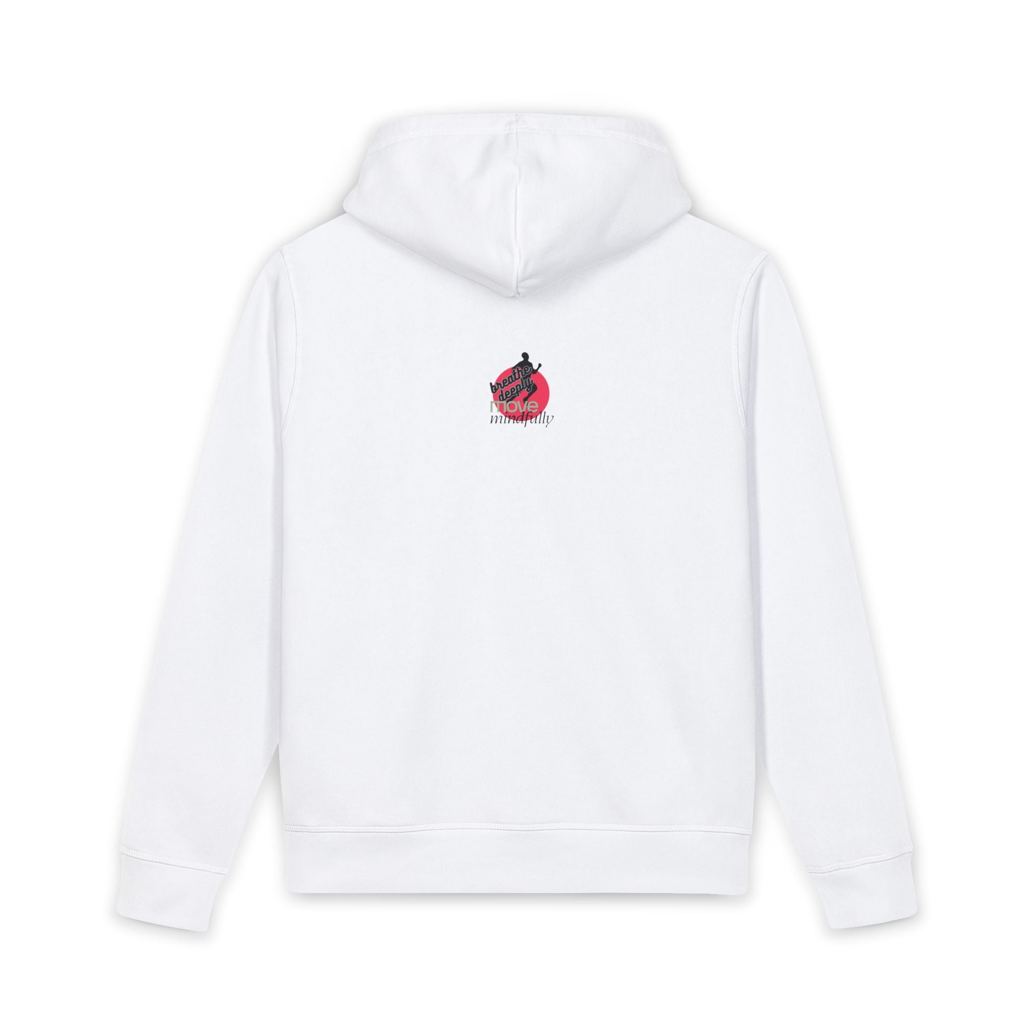 Breathe Deeply Move Mindfully Sounder Graphic Hoodie