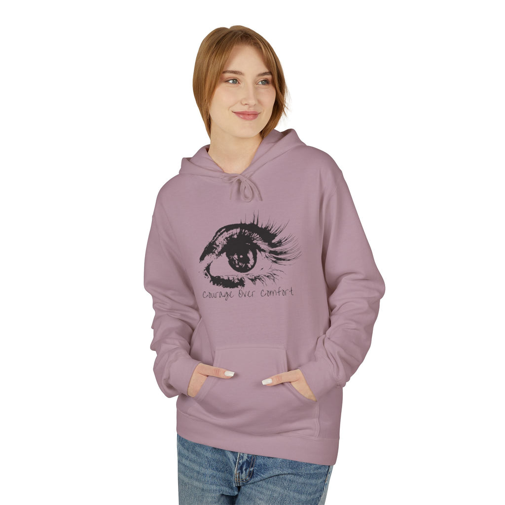 Change Your Control - Eye Sketch Hoodie Minimal Art Pullover