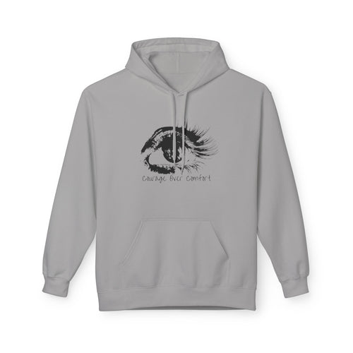Change Your Control - Eye Sketch Hoodie Minimal Art Pullover