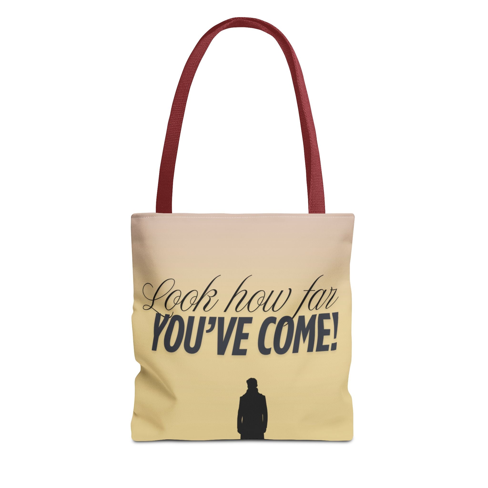 Look How Far You've Got - Tote Bag Inspirational Canvas