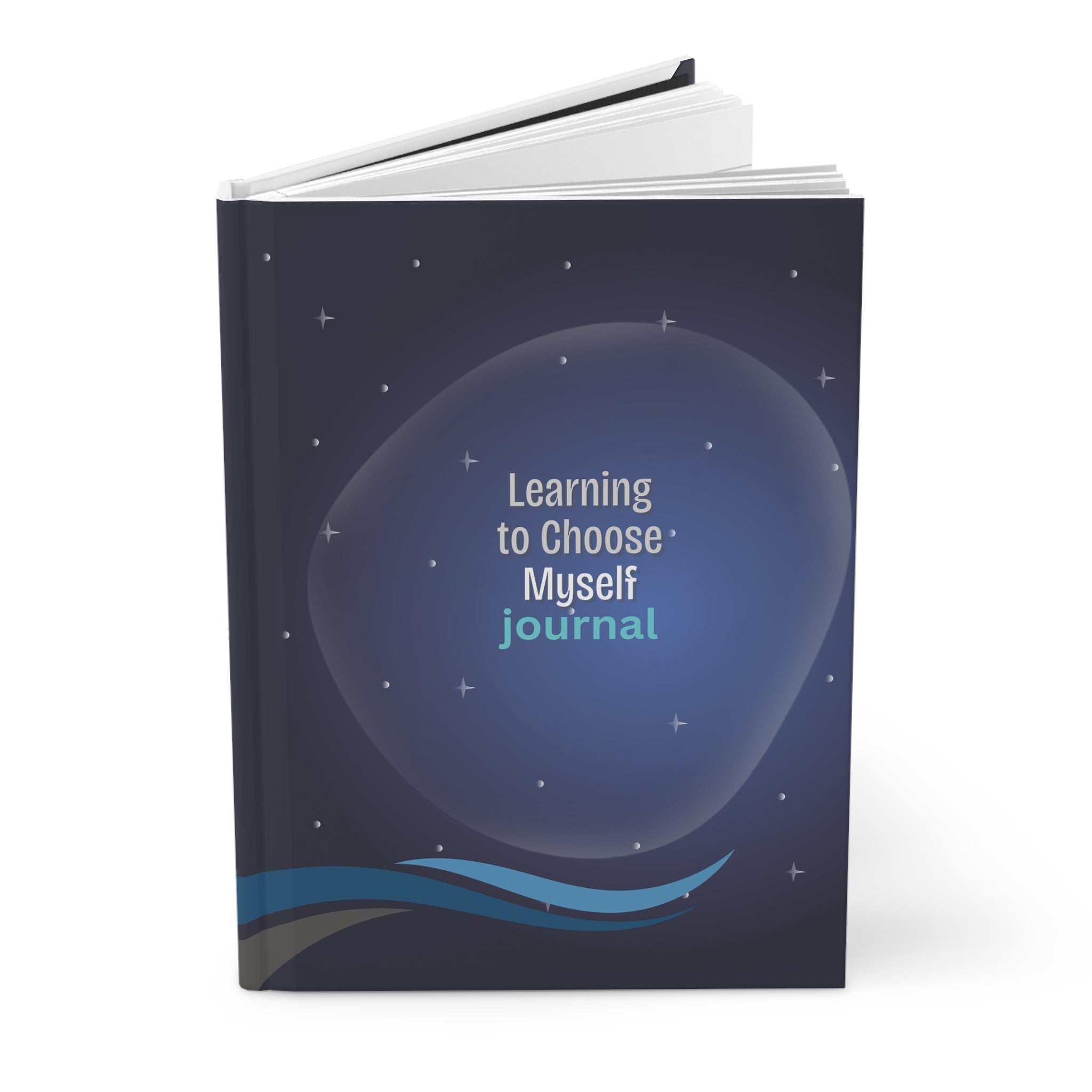 Learning to Choose Myself Hardcover Journal Guided Self Discovery Notebook