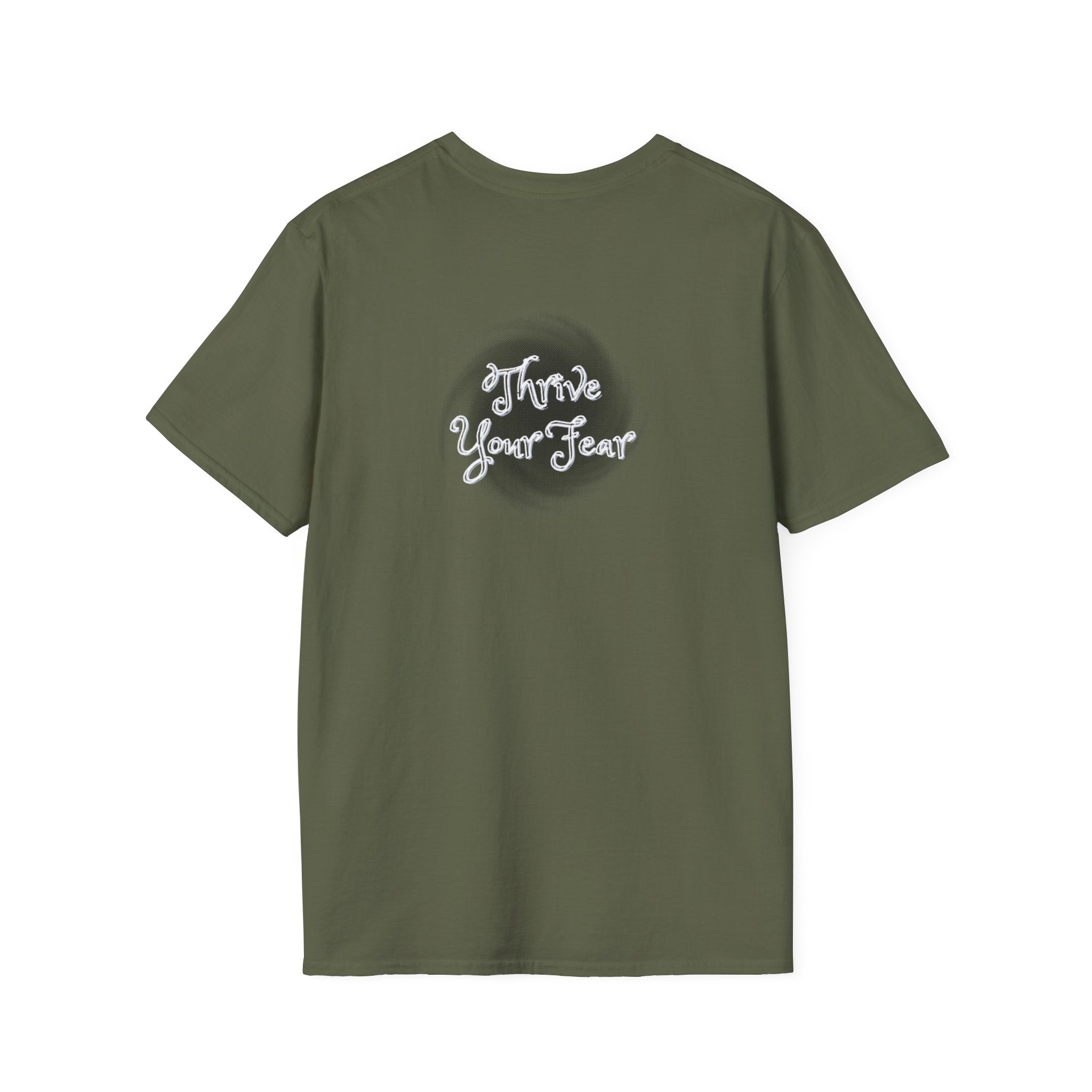 Thrive Over Fear - Inspirational Graphic T-Shirt