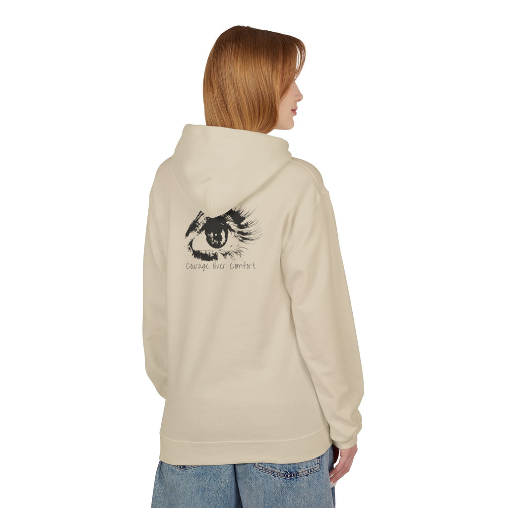 Change Your Control - Eye Sketch Hoodie Minimal Art Pullover