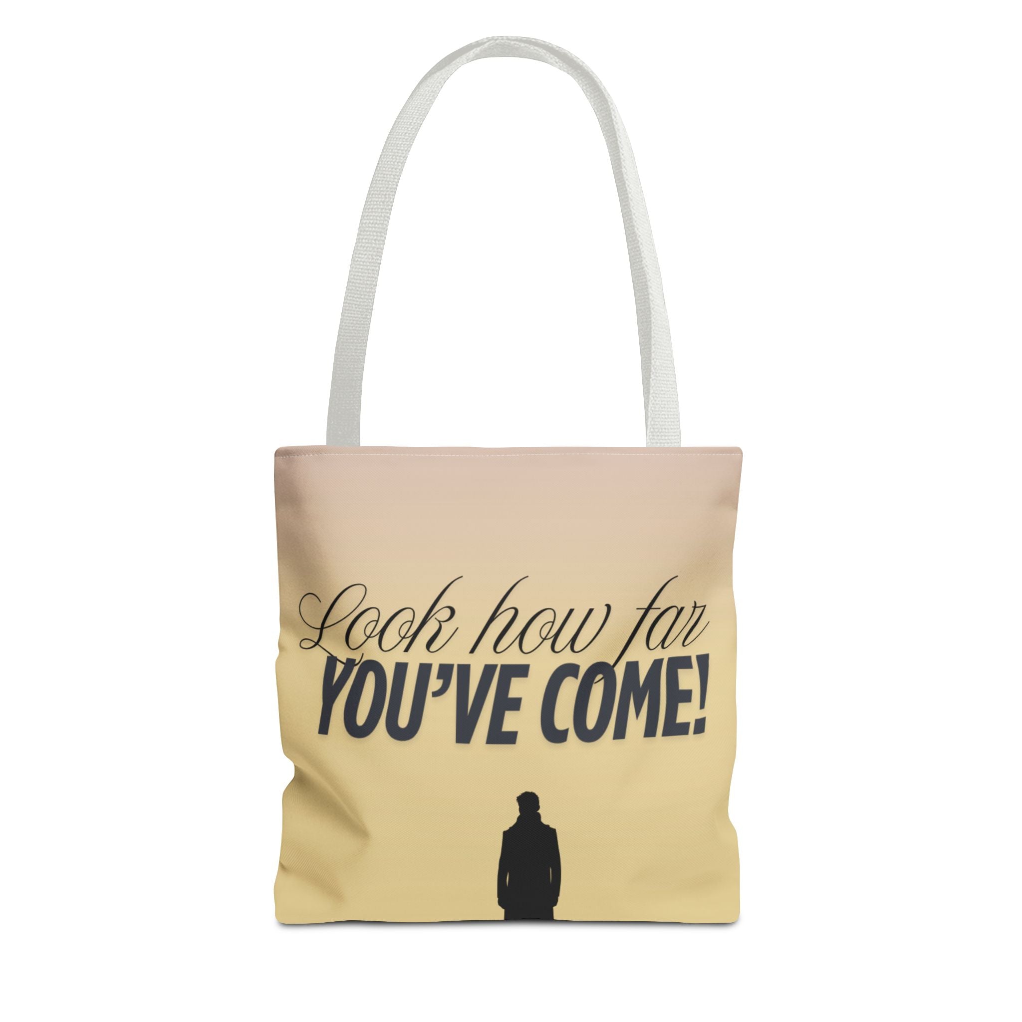 Look How Far You've Got - Tote Bag Inspirational Canvas