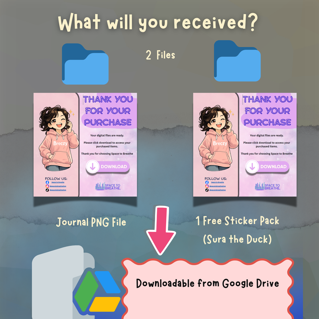 The Closure I Never Received A 30-Day Healing Journal for Letting Go, Finding Peace and Moving Forward Digital Downloads