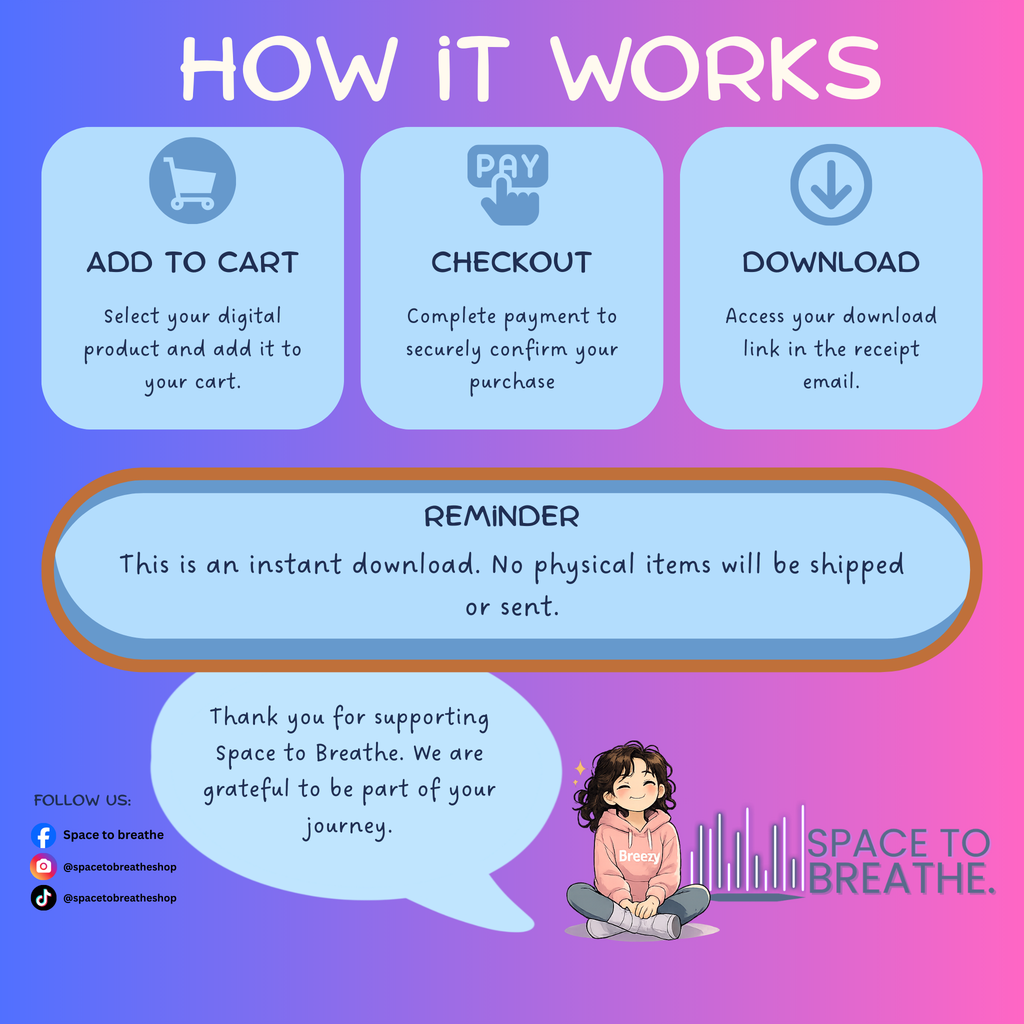 Sura the Duck Printable Sticker Bundle Digital Download Cute Duck Stickers PNG for Journals Planners Scrapbooking A4 Ready to Print