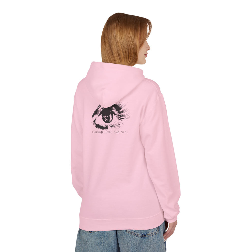 Change Your Control - Eye Sketch Hoodie Minimal Art Pullover
