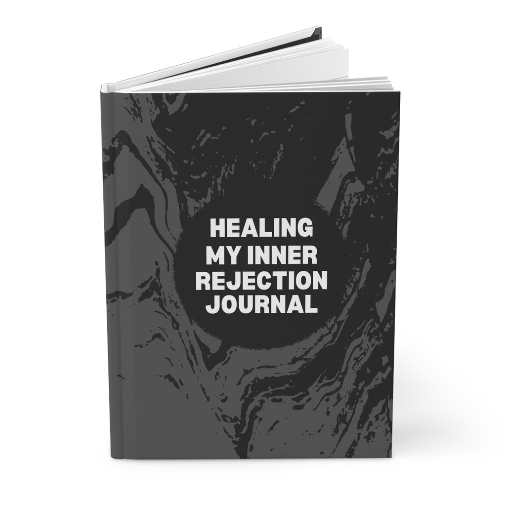Healing My Inner Rejection Journal Hardcover Matte Self Discovery Journal