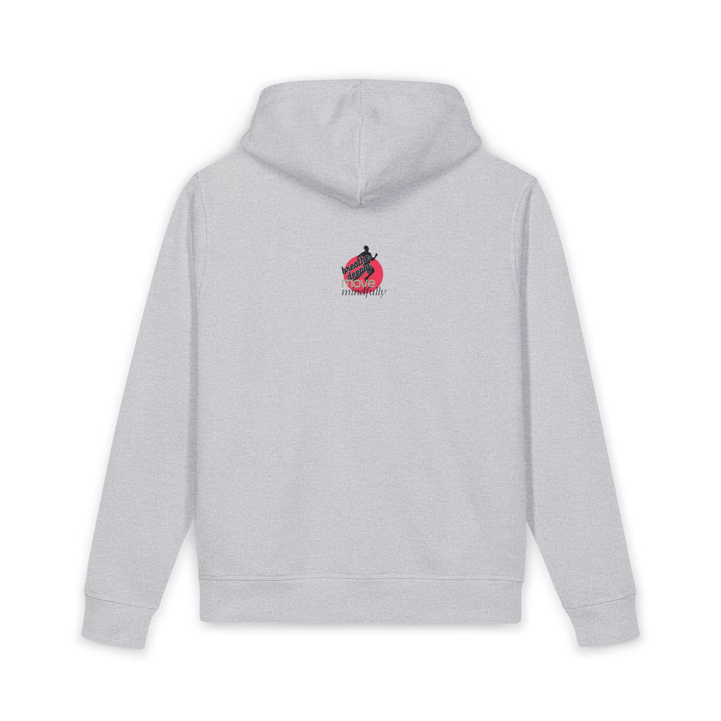 Breathe Deeply Move Mindfully Sounder Graphic Hoodie
