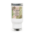 Inspirational Bamboo Travel Mug 14oz Stainless Steel