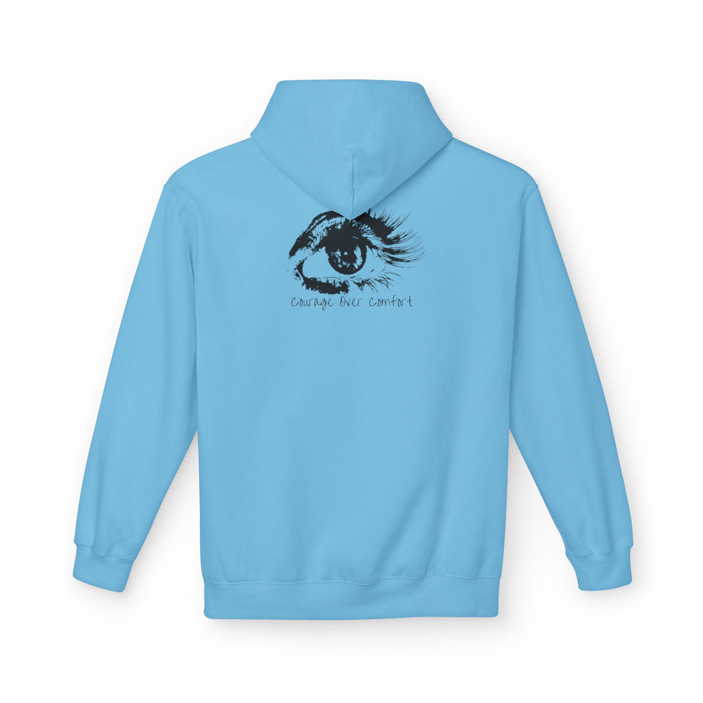 Change Your Control - Eye Sketch Hoodie Minimal Art Pullover