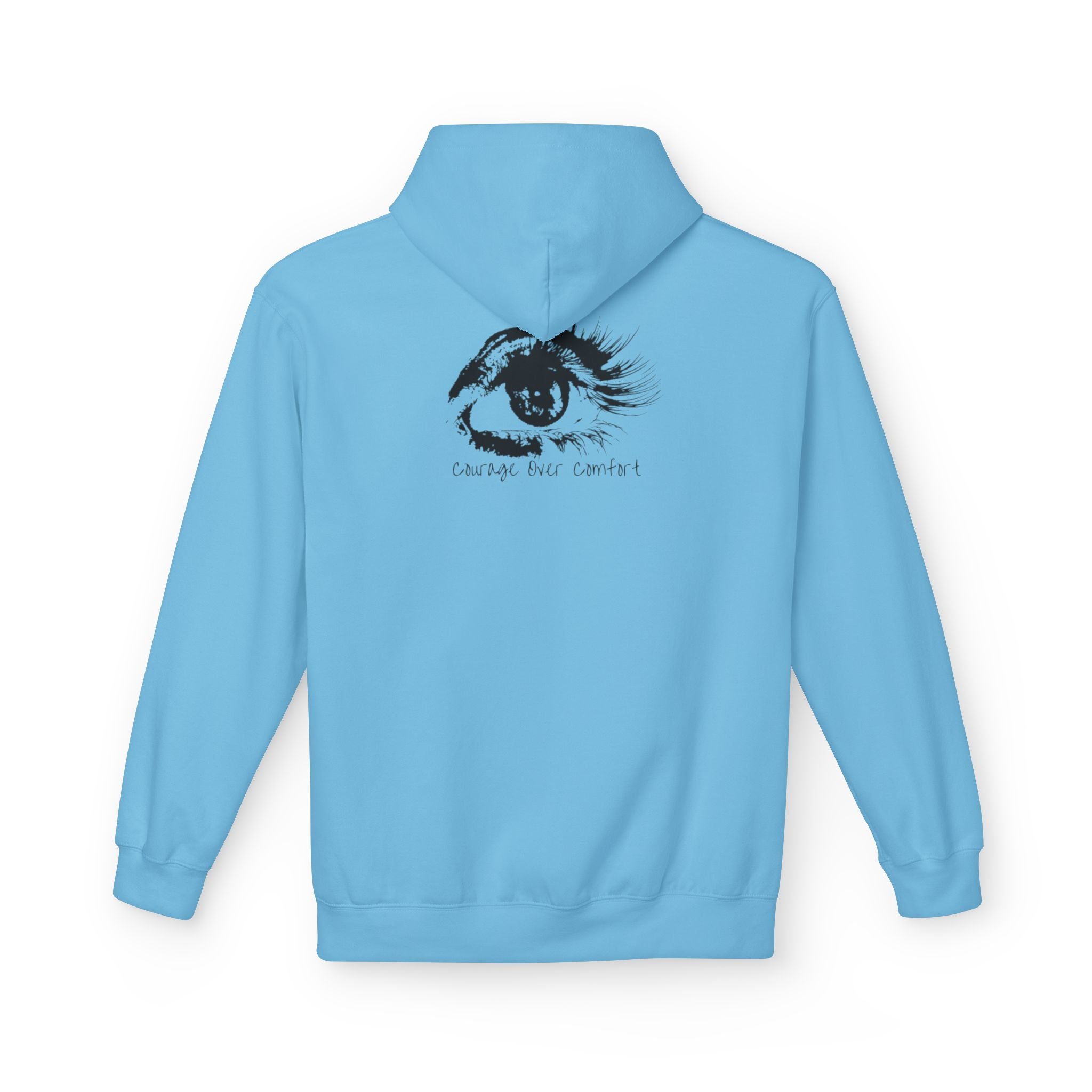 Change Your Control - Eye Sketch Hoodie Minimal Art Pullover