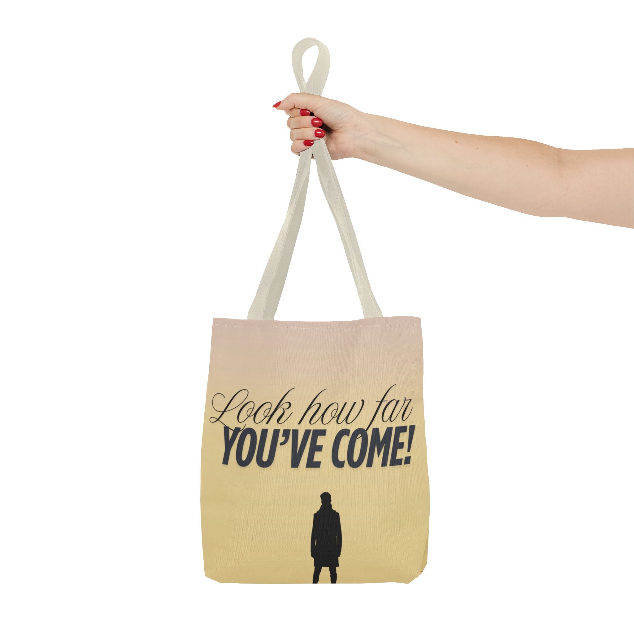 Look How Far You've Got - Tote Bag Inspirational Canvas