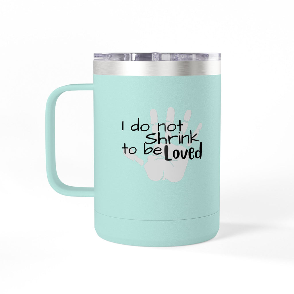 Handprint Mama 15oz Coffee Tumbler Mug Personalized Mom Gift New Mom Keepsake