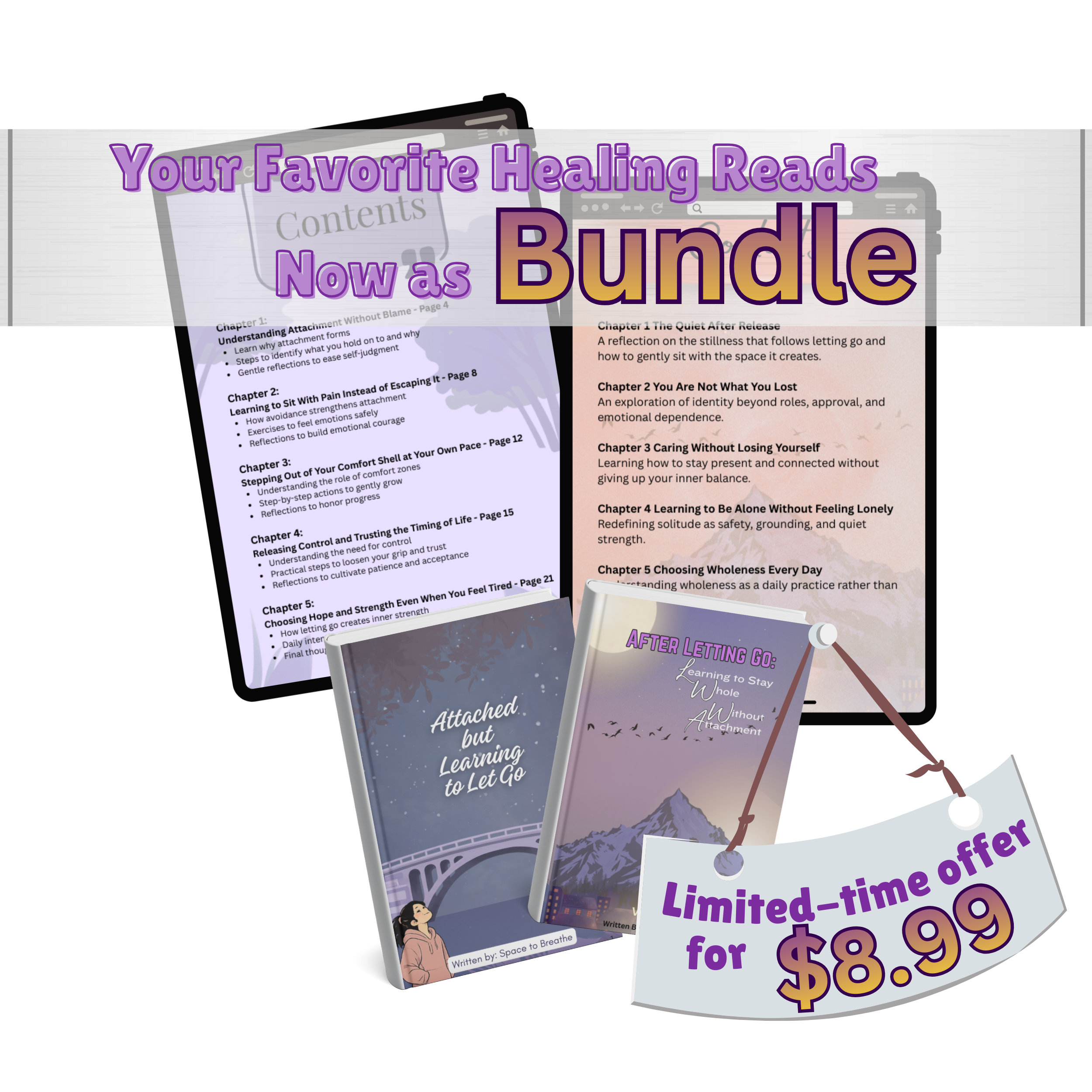 Letting Go & Becoming Whole Bundle Digital Download